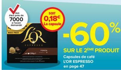 capsules de café 