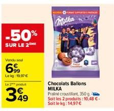 chocolats Milka