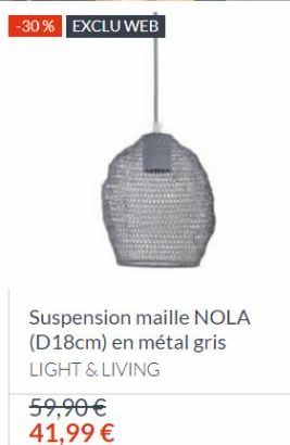 suspension Maille