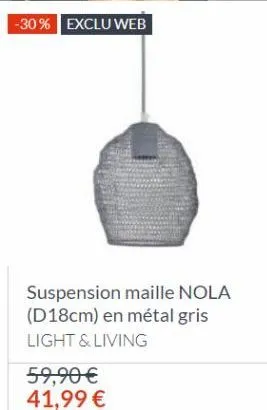 suspension maille