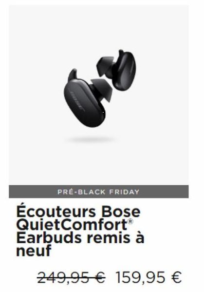 écouteurs bose