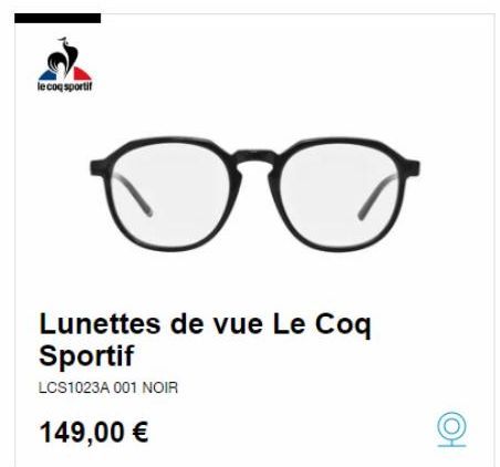 lunettes Le Coq Sportif