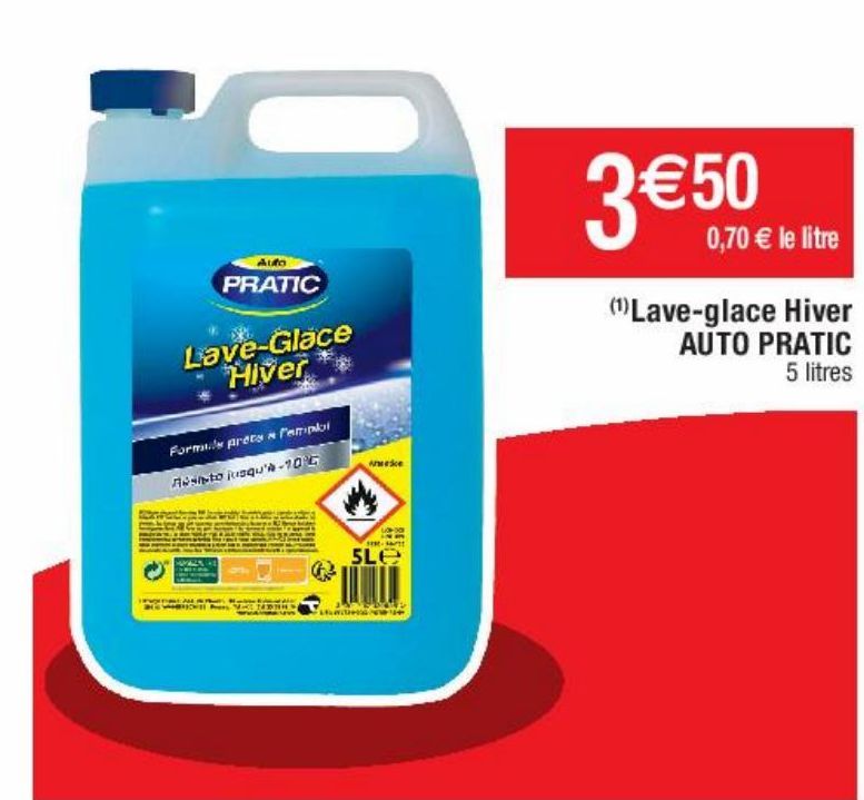 lave-glace hiver auto pratic