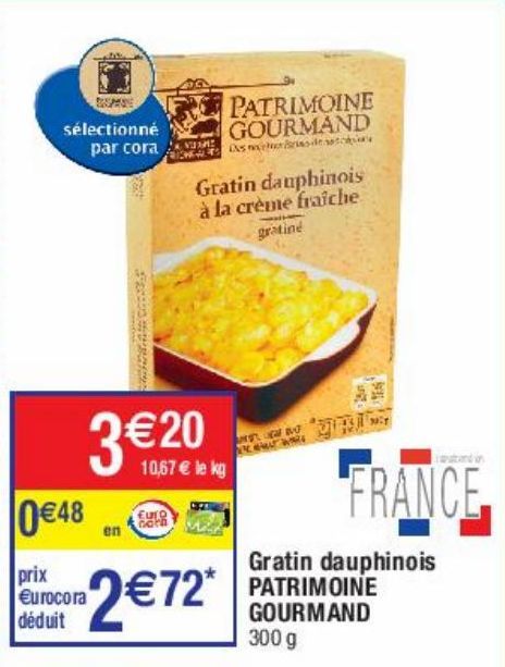 Gratin Dauphinois Patrimoine Gourmand