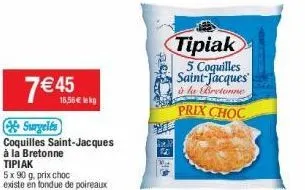 coquilles saint-jacques tipiak