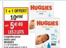 lingettes huggies