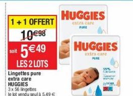 lingettes Huggies