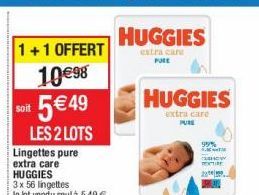 lingettes Huggies