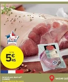 leko  5€  jermet de porc demi clemens  cunur  bazas (33) 
