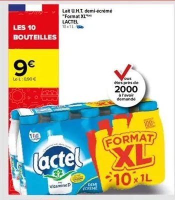 lait lactel