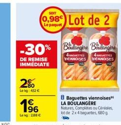 soldes La Boulangére