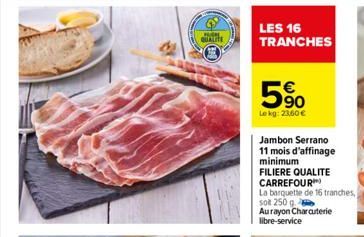 jambon serrano Carrefour