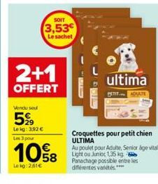 sachet Ultima