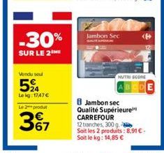 jambon Carrefour