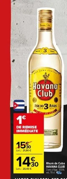 soldes havana club