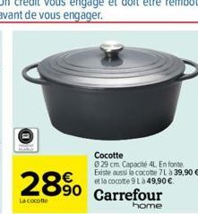 cocotte Carrefour