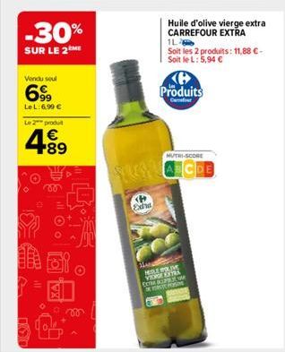 huile d'olive vierge Carrefour