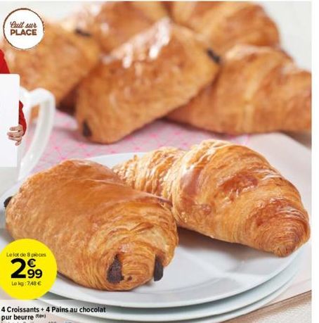 Cull sur PLACE  Le lot de 8 pieces  2.99  €  Le kg: 748 €  N 