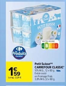 fromage frais Carrefour