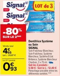 dentifrice Signal