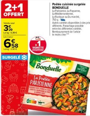 fricassé de légumes Bonduelle