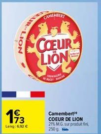 camembert Coeur de Lion