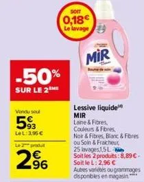 lessive liquide mir