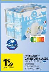 fromage frais Carrefour