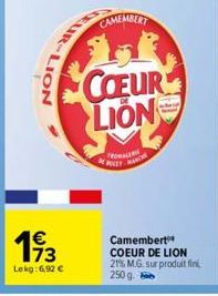 camembert Coeur de Lion