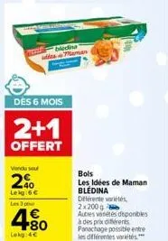 promos blédina