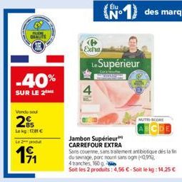 jambon Carrefour