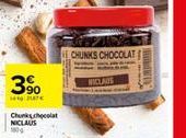 3%  149 PATE  Chunkchocolat NICLAUS 1804  CHUNKS CHOCOLAT  MICLADS 