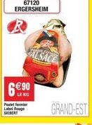 poulet fermier Label 5