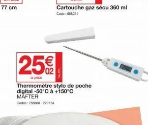 thermomètre 