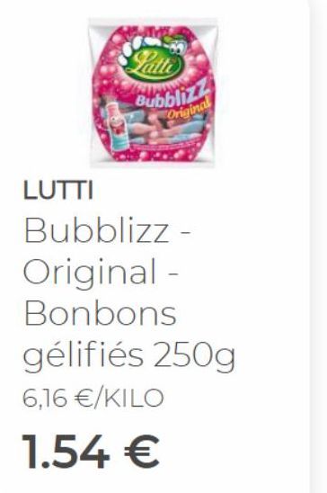 bonbons gélifiés Lutti