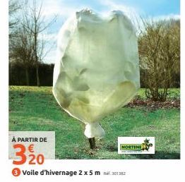 À PARTIR DE  320  NORTENE  Voile d'hivernage 2 x 5 m 30132  