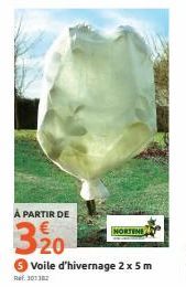 À PARTIR DE  320  NORTENE  3 Voile d'hivernage 2 x 5 m  Ref. 301382 