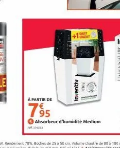 absorbeur d'humidité 