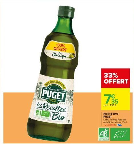 huile d'olive Puget