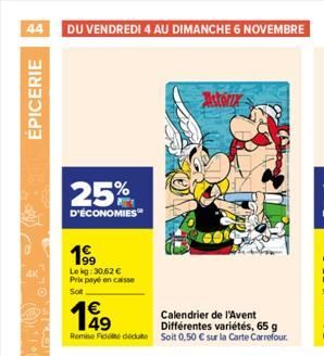 calendrier de l'Avent 