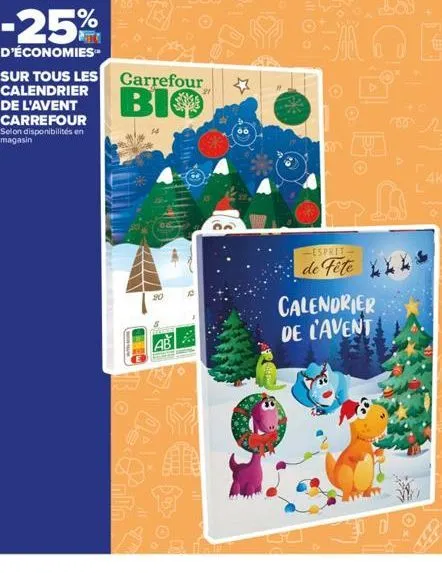 calendrier de l'avent 