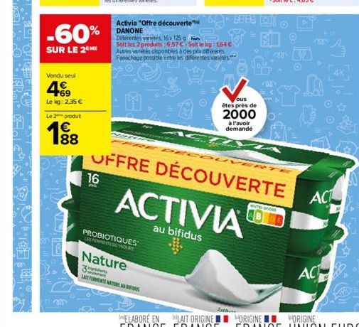 promos Activia