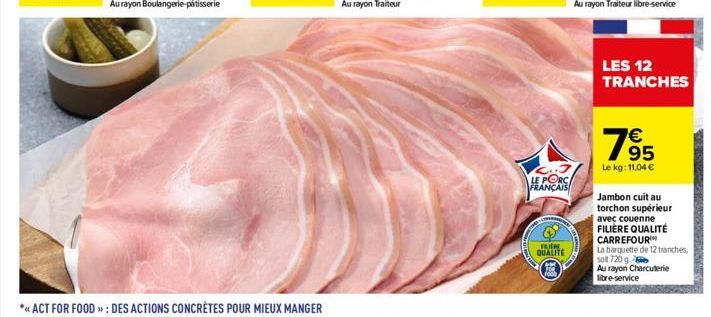 jambon cuit Carrefour