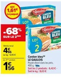 cordon bleu le gaulois