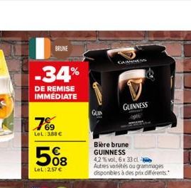 soldes Guinness