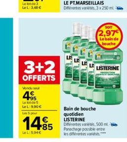 bain de bouche Listerine