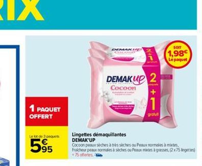 lingettes démaquillantes 