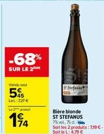 bière blonde 