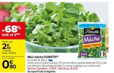 sachet florette