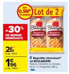 soldes La Boulangére